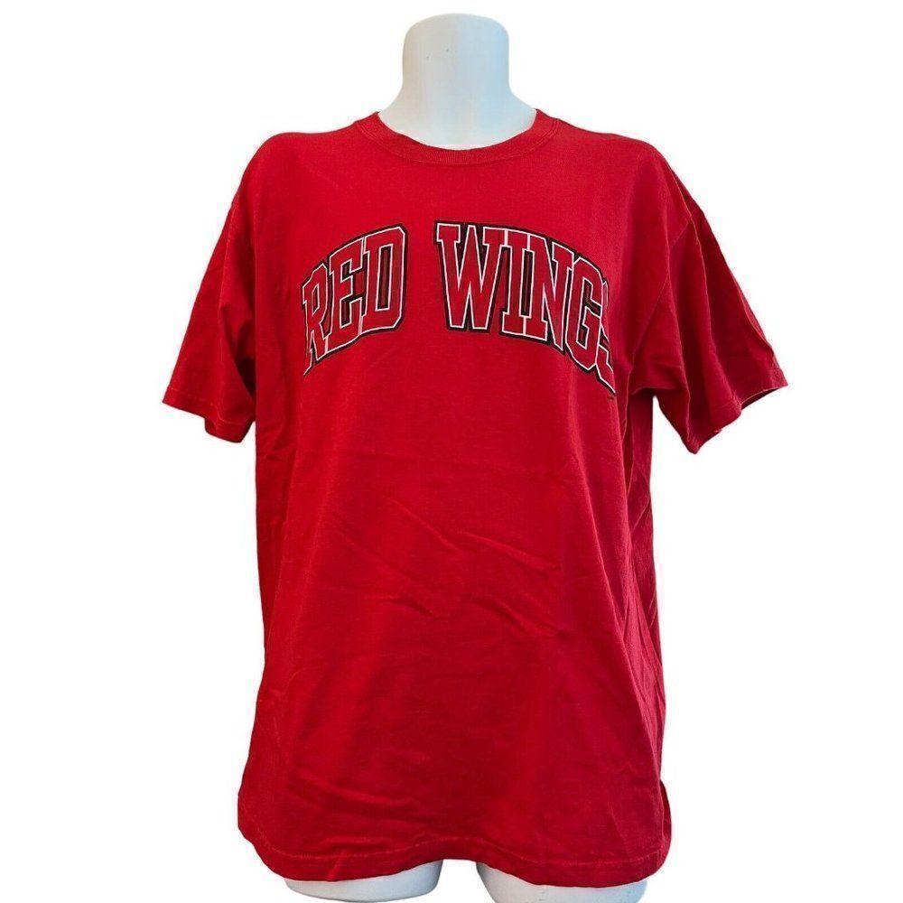 Men's Large Detroit Red Wings T-Shirt NHL National Hockey League Michigan